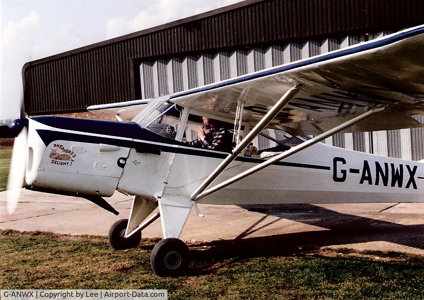 G-ANWX, 1954 Auster J-5L Aiglet Trainer C/N 3131, G-ANWX at Meppershall airstrip. It carries the 