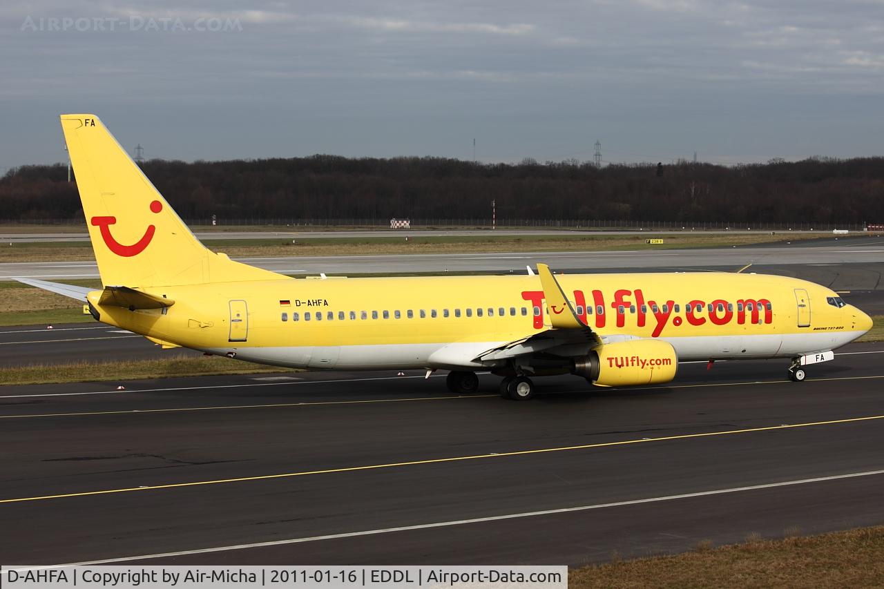 D-AHFA, 1997 Boeing 737-8K5 C/N 27981, Tuifly, Boeing 737