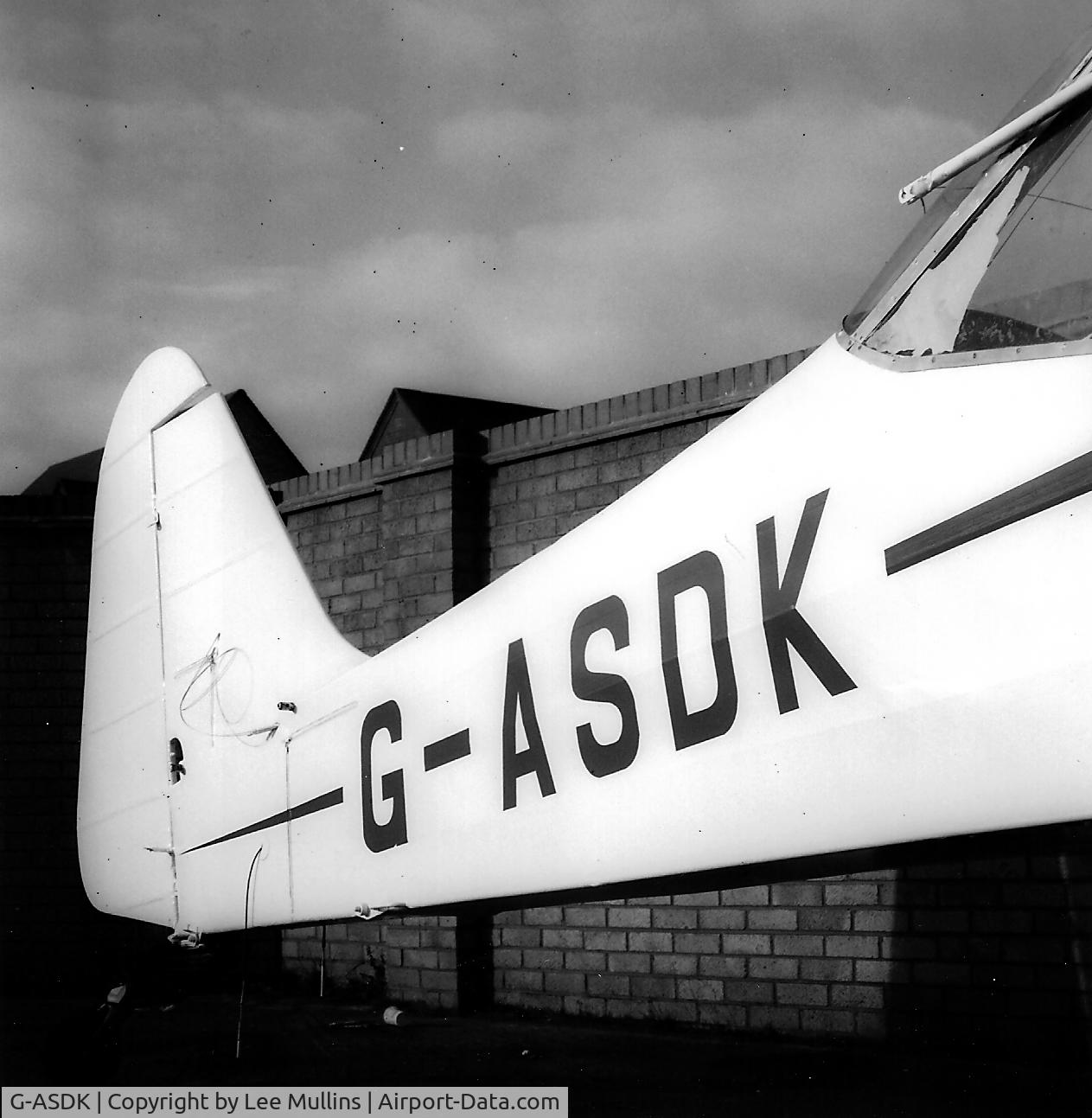 G-ASDK, 1962 Beagle A-61 Terrier 2 C/N B.702, After painting at J.R.Ford & Sons garage, Shefford, Beds.
