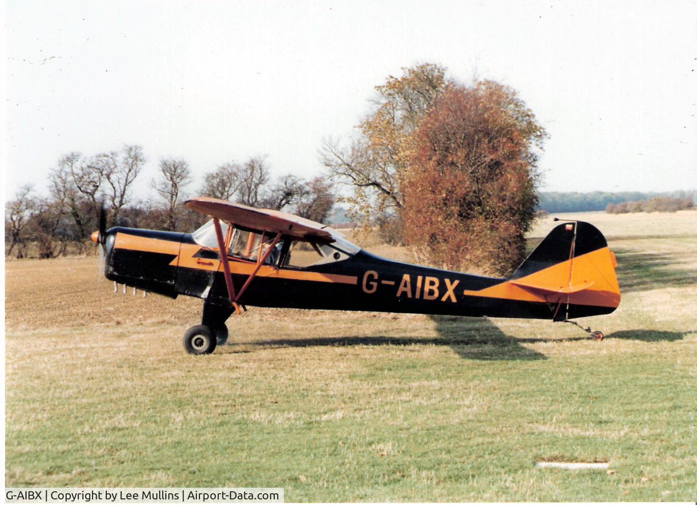 G-AIBX, 1946 Auster J-1 Autocrat C/N 2159, Taxiing to the pumps at Little Gransden after a local flight.