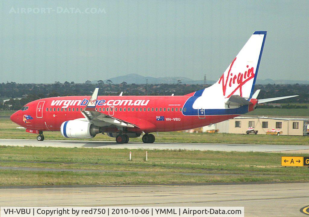 VH-VBU, 2003 Boeing 737-76Q C/N 30288, VH-VBU taxiing to RWY 34 at Tullamarine