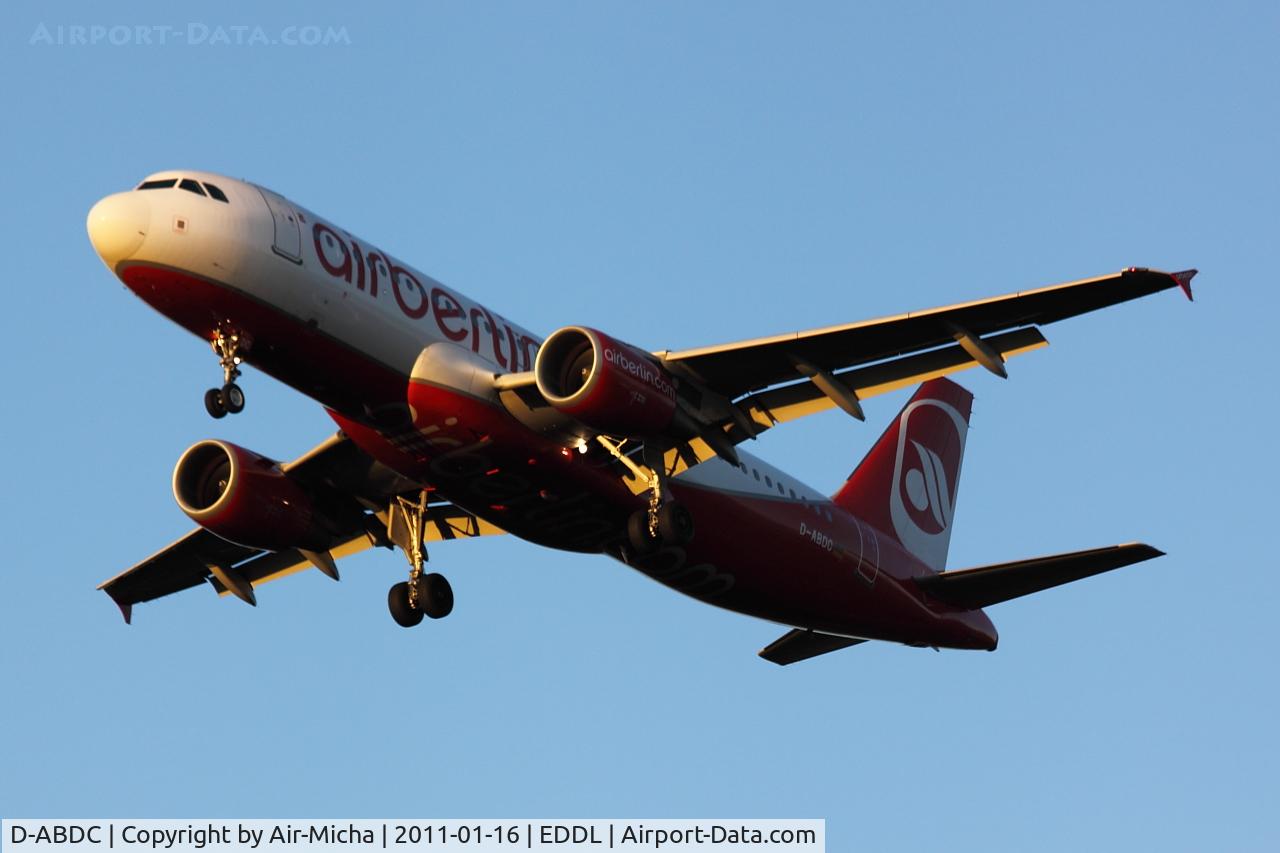D-ABDC, 2005 Airbus A320-214 C/N 2654, Air Berlin