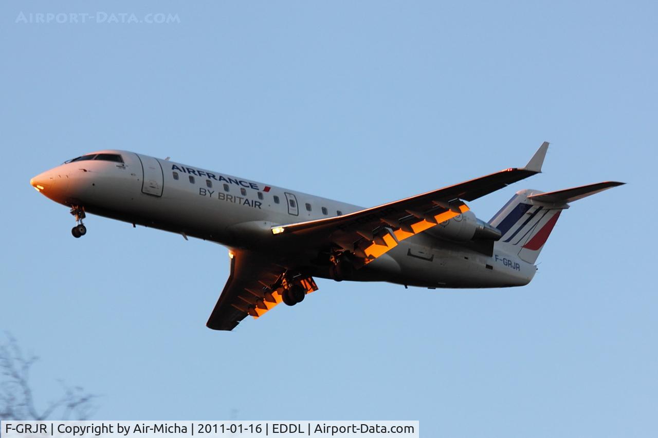 F-GRJR, 2000 Canadair CRJ-100ER (CL-600-2B19) C/N 7375, Brit Air