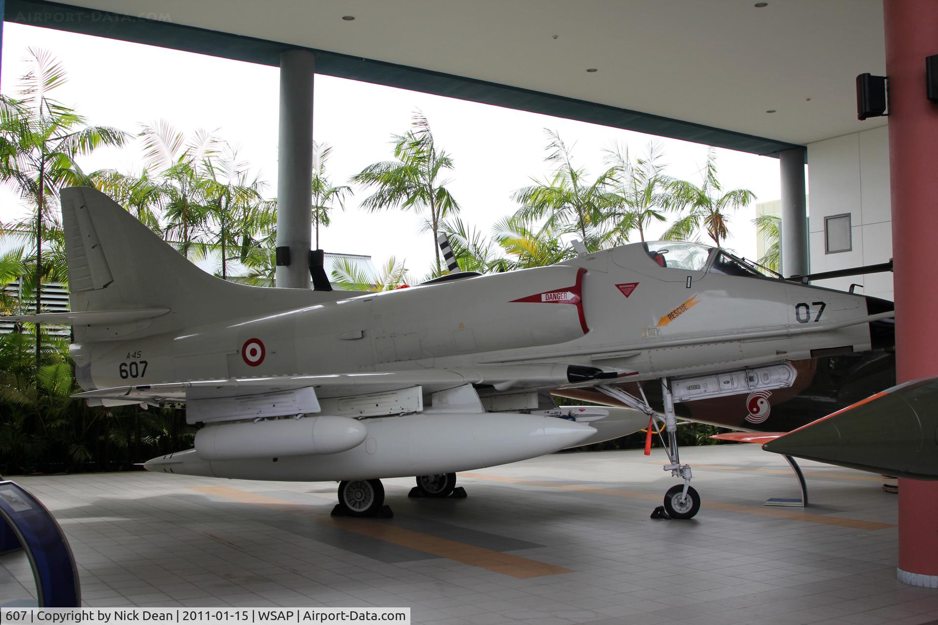 607, Douglas A-4S Skyhawk C/N 12259, WSAP Republic of Singapore Air Force Museum