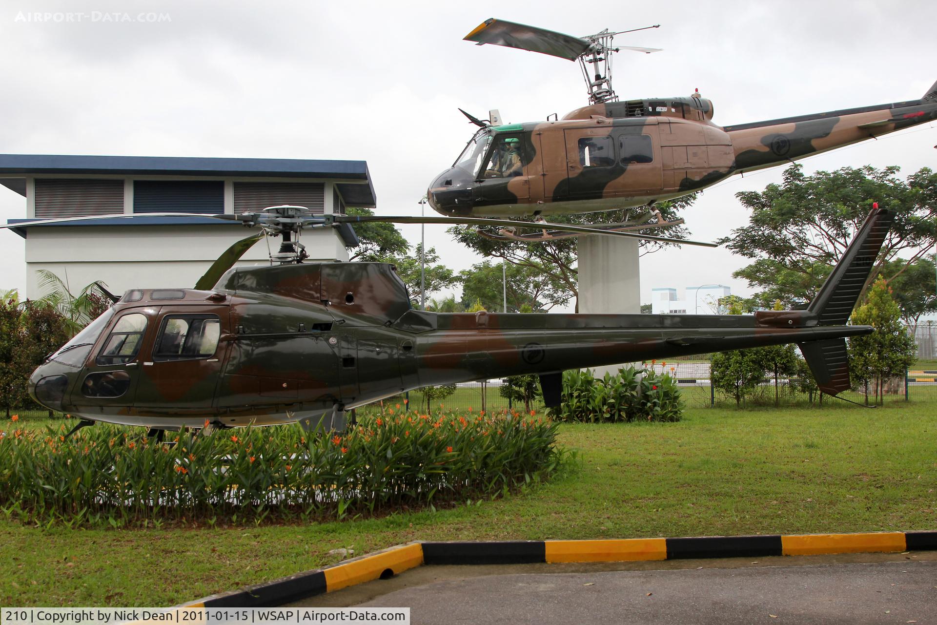 210, Aerospatiale AS-550A-2 Fennec C/N 2302, WSAP Republic of Singapore Air Force Museum