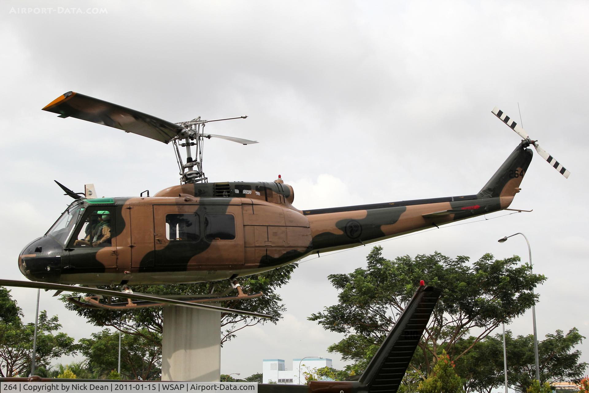264, Bell UH-1H Iroquois C/N 917, WSAP Republic of Singapore Air Force Museum
