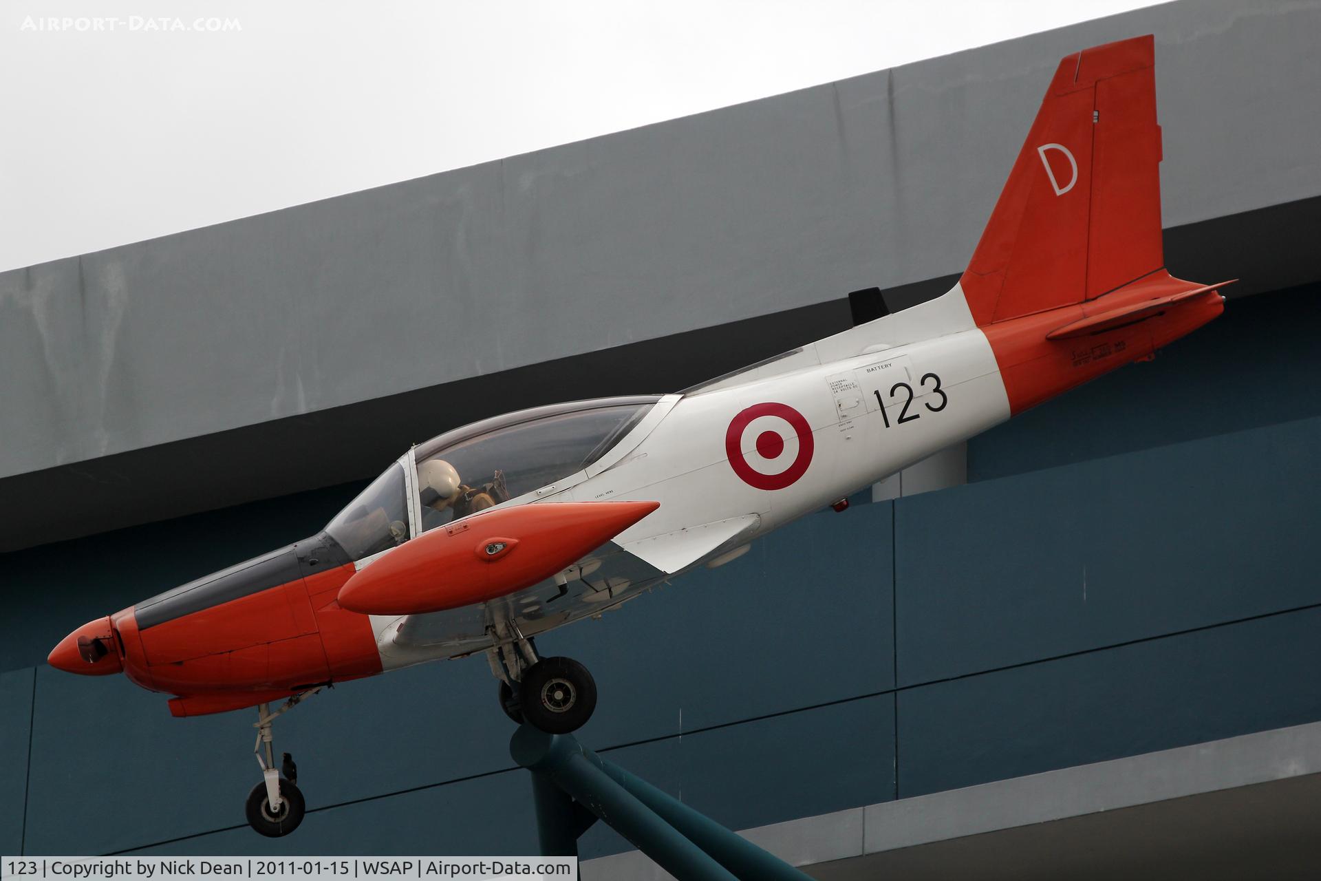 123, SIAI-Marchetti SF-260MS C/N 13-04, WSAP Republic of Singapore Air Force Museum