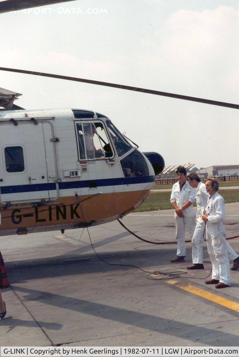 G-LINK, 1978 Sikorsky S-61N C/N 61806, BCAL Gatwick Heathrow Airlink , 1982