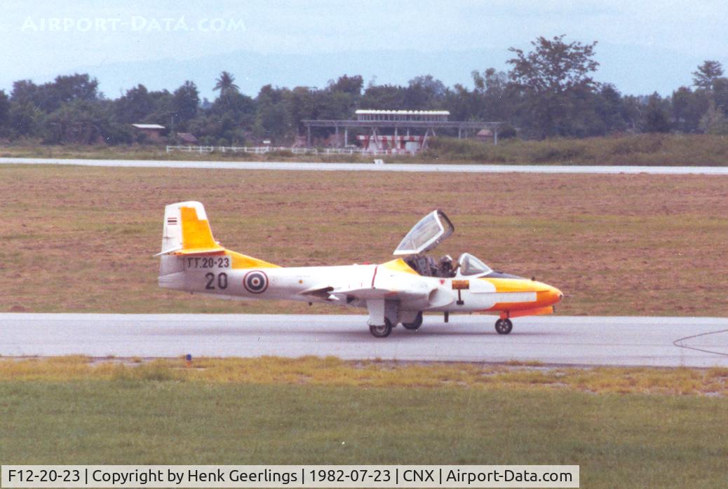 F12-20-23, Cessna T-37C Tweety Bird C/N 40124, Royal Thai Air Force
