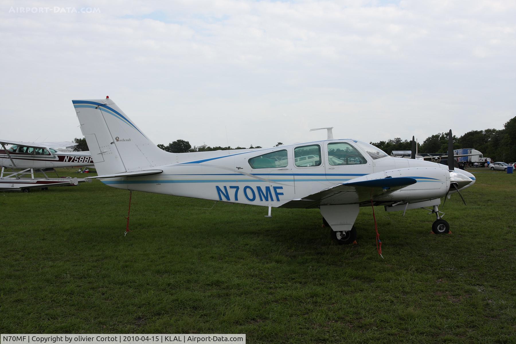 N70MF, 1962 Beech 95-A55 Baron C/N TC-382, Sun n Fun 2010