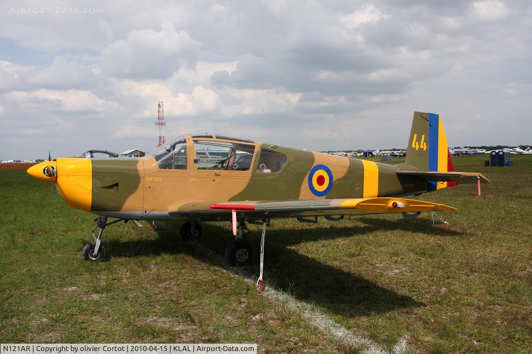 N121AR, 1979 IAR IAR-823 C/N 53, Sun n Fun 2010