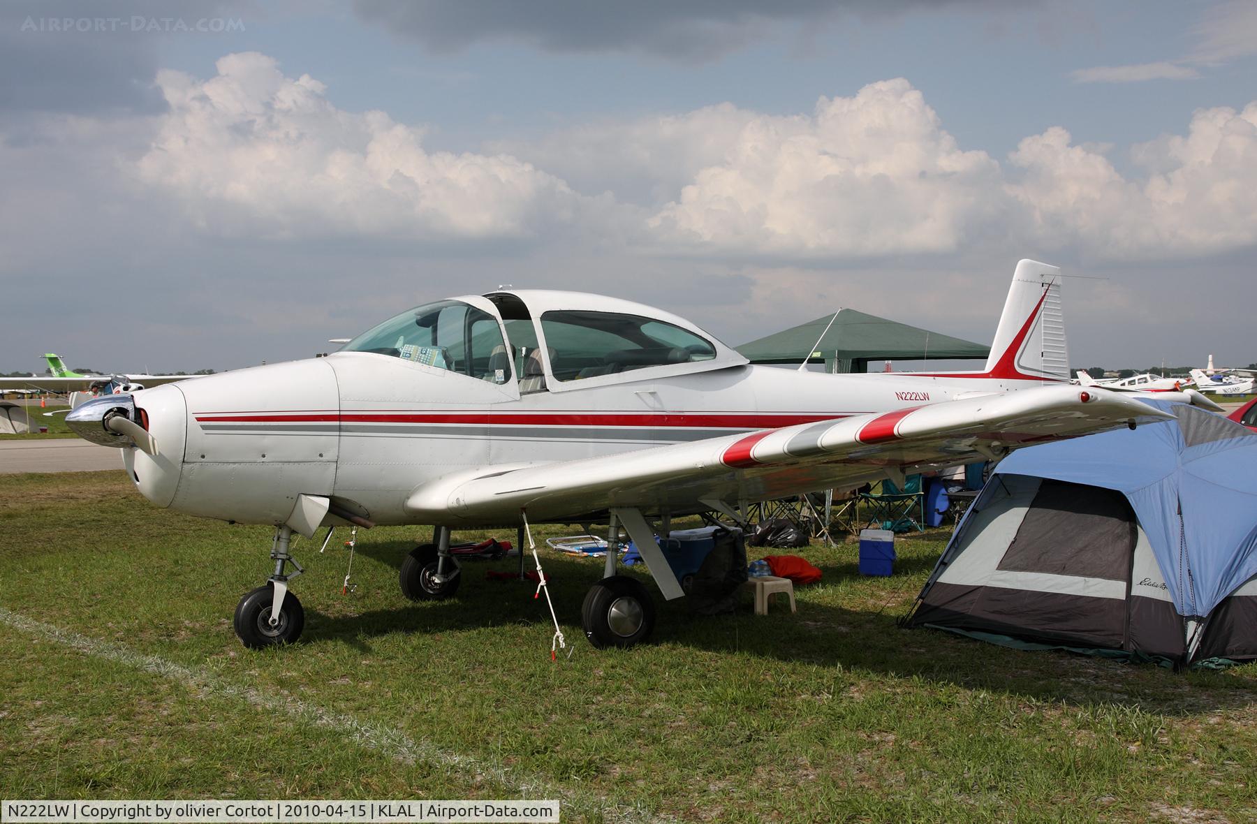 N222LW, 1949 Ryan Navion A C/N NAV-4-1899, Sun n Fun 2010