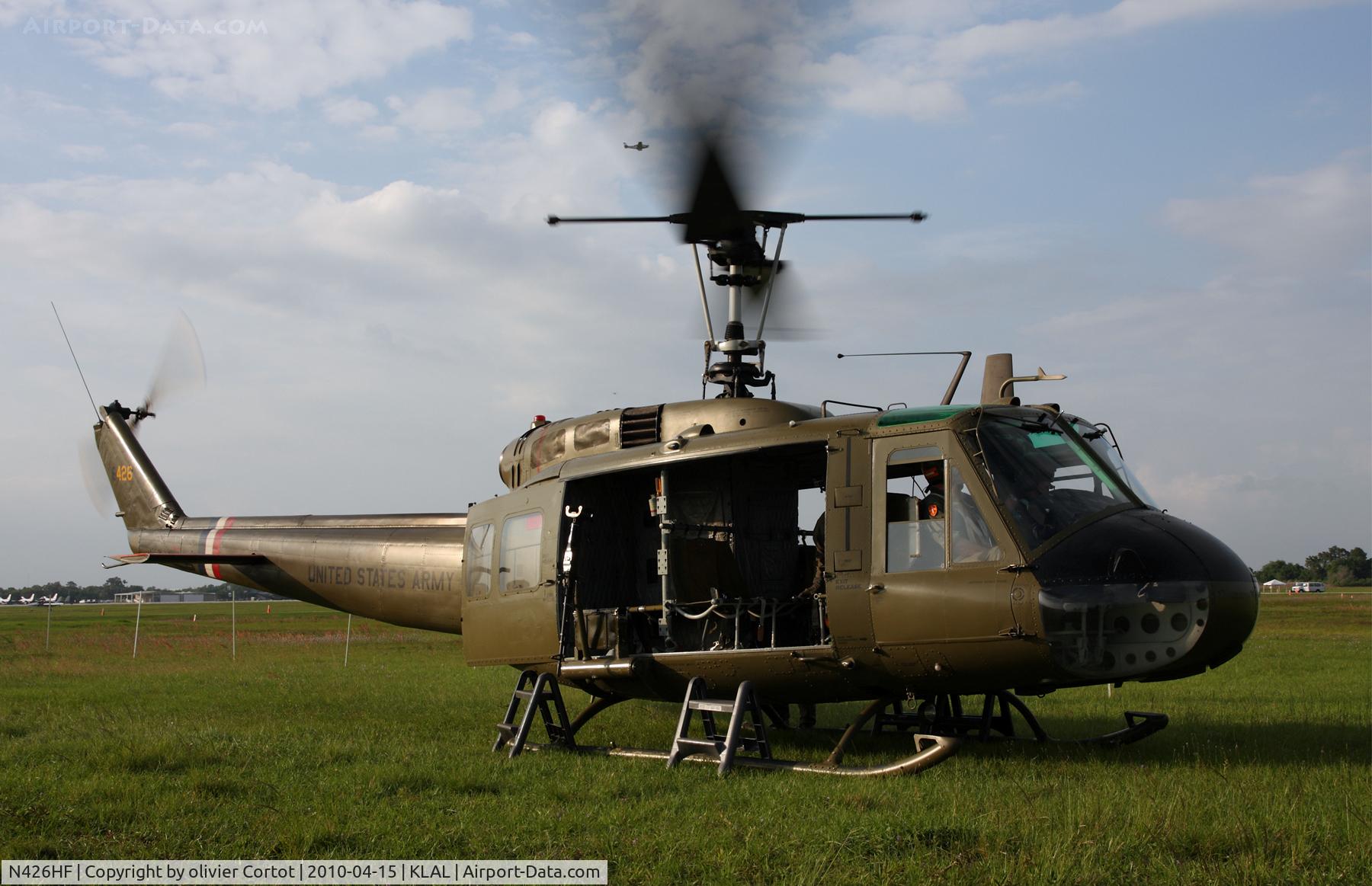 N426HF, 1970 Bell UH-1H-BF Iroquois C/N 12731, Sun n Fun 2010