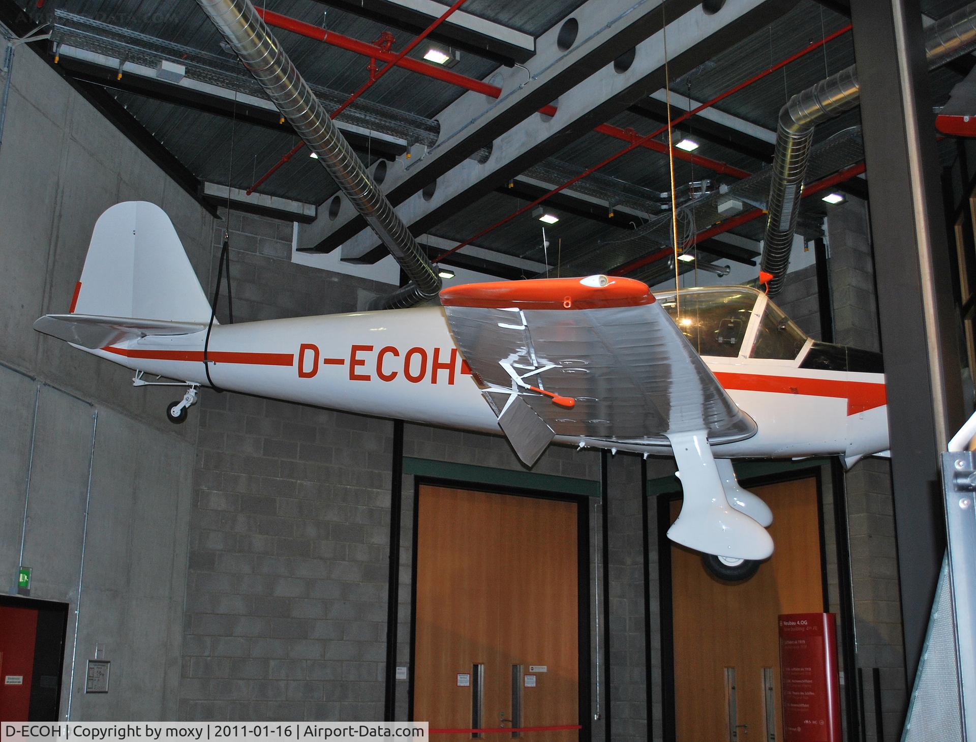 D-ECOH, 1959 Klemm Kl-107C C/N 129, Klemm KI-107C at the splendid Deutsches Technikmuseum, Berlin.