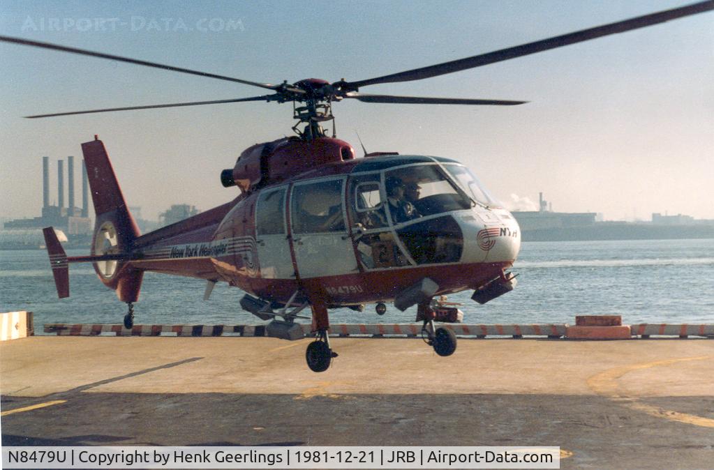 N8479U, Aerospatiale SA-360C Dauphin C/N 1023, New York Helicopter , Departure for JFK