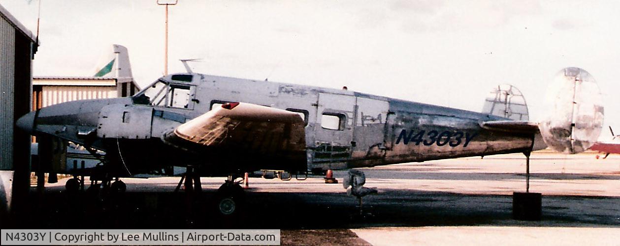N4303Y, Beech E18S C/N BA171, At Fort Lauderdale. Other pic was uploaded in error and is not N4303Y.