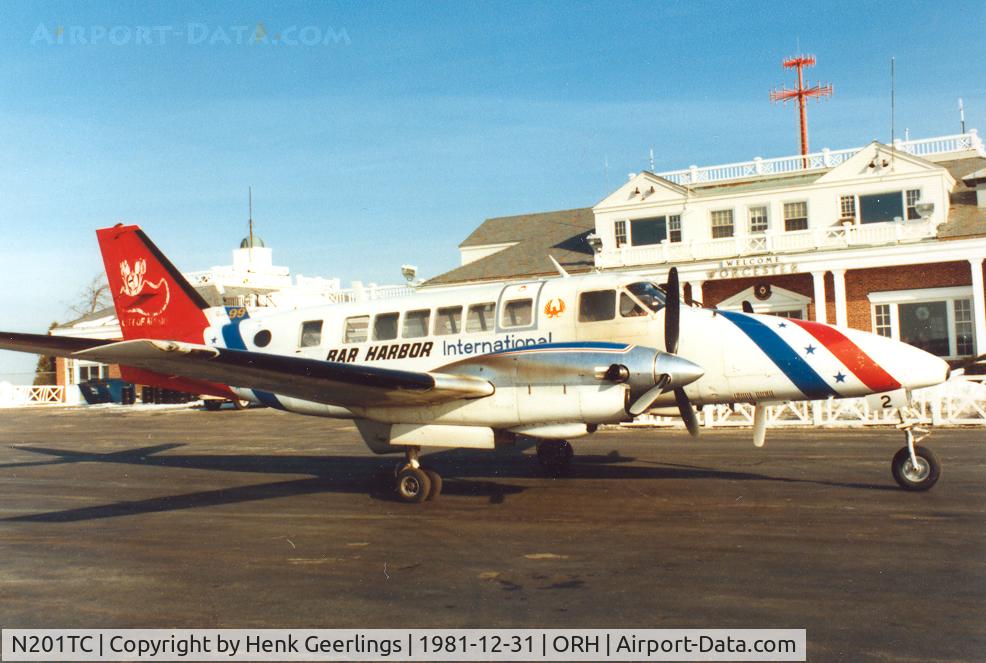 N201TC, 1968 Beech 99 Airliner C/N U-2, Bar Harbor Airlines