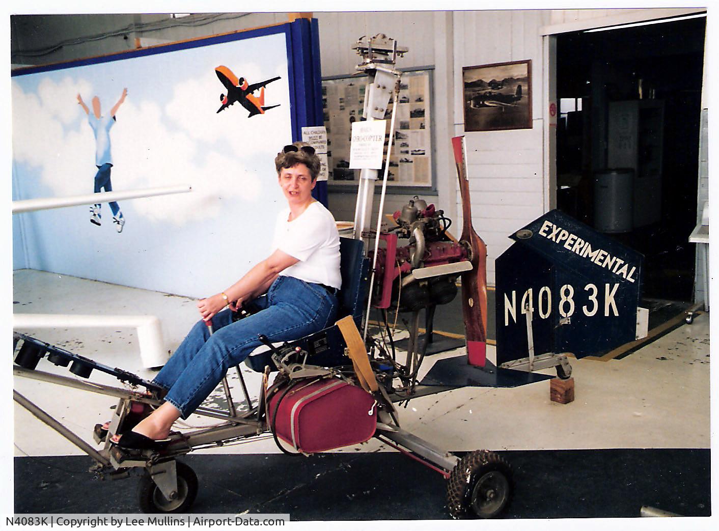 N4083K, 1964 Bensen B-8 STYIAS, c/n AS-1, At Planes of Fame Museum. Pilot Jennifer McNicol.