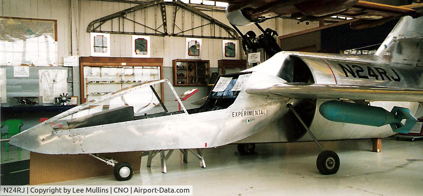 N24RJ, 1975 Ric Jet Systems RIC JET-4 C/N 001, At Planes of Fame Museum, Chino, CA. 1998