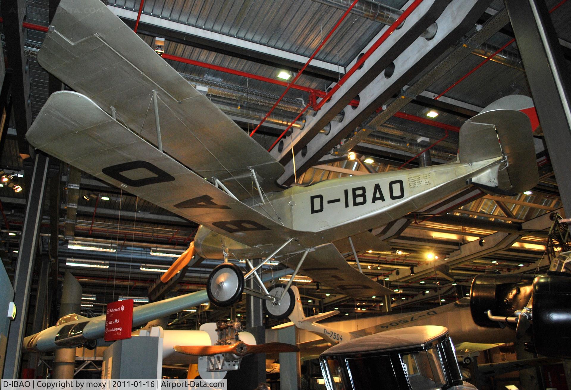 D-IBAO, Halberstadt CL.IV C/N 4205, Halberstadt CL.IV, Engine: 160 hp Mercedes DIII at the Deutsches Technikmuseum, Berlin.