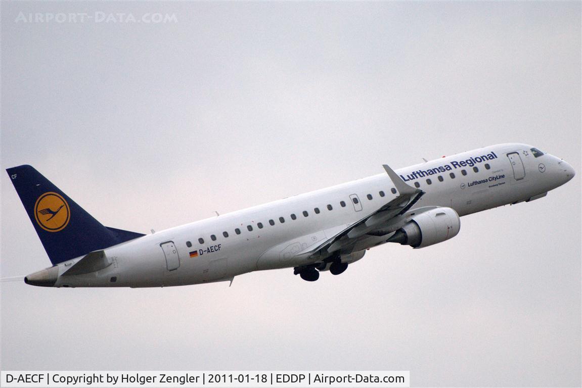 D-AECF, 2010 Embraer 190LR (ERJ-190-100LR) C/N 19000359, Lufthansa´s 