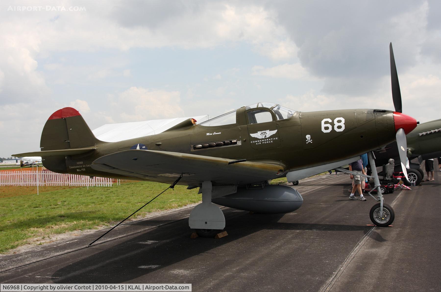 N6968, 1943 Bell P-39Q Airacobra C/N 219597, Sun n Fun 2010