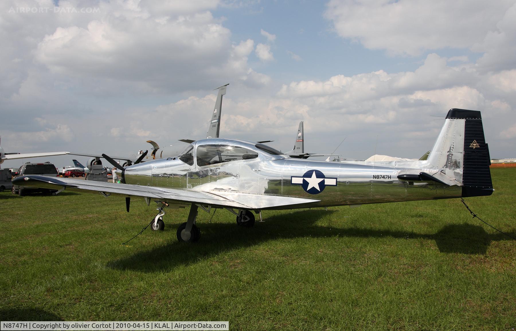 N8747H, 1947 North American NAVION C/N NAV-4-747, Sun n Fun 2010