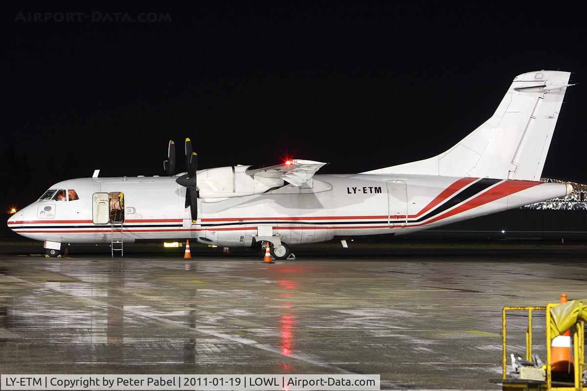 LY-ETM, 1987 ATR 42-300 C/N 067, Cargo Charter