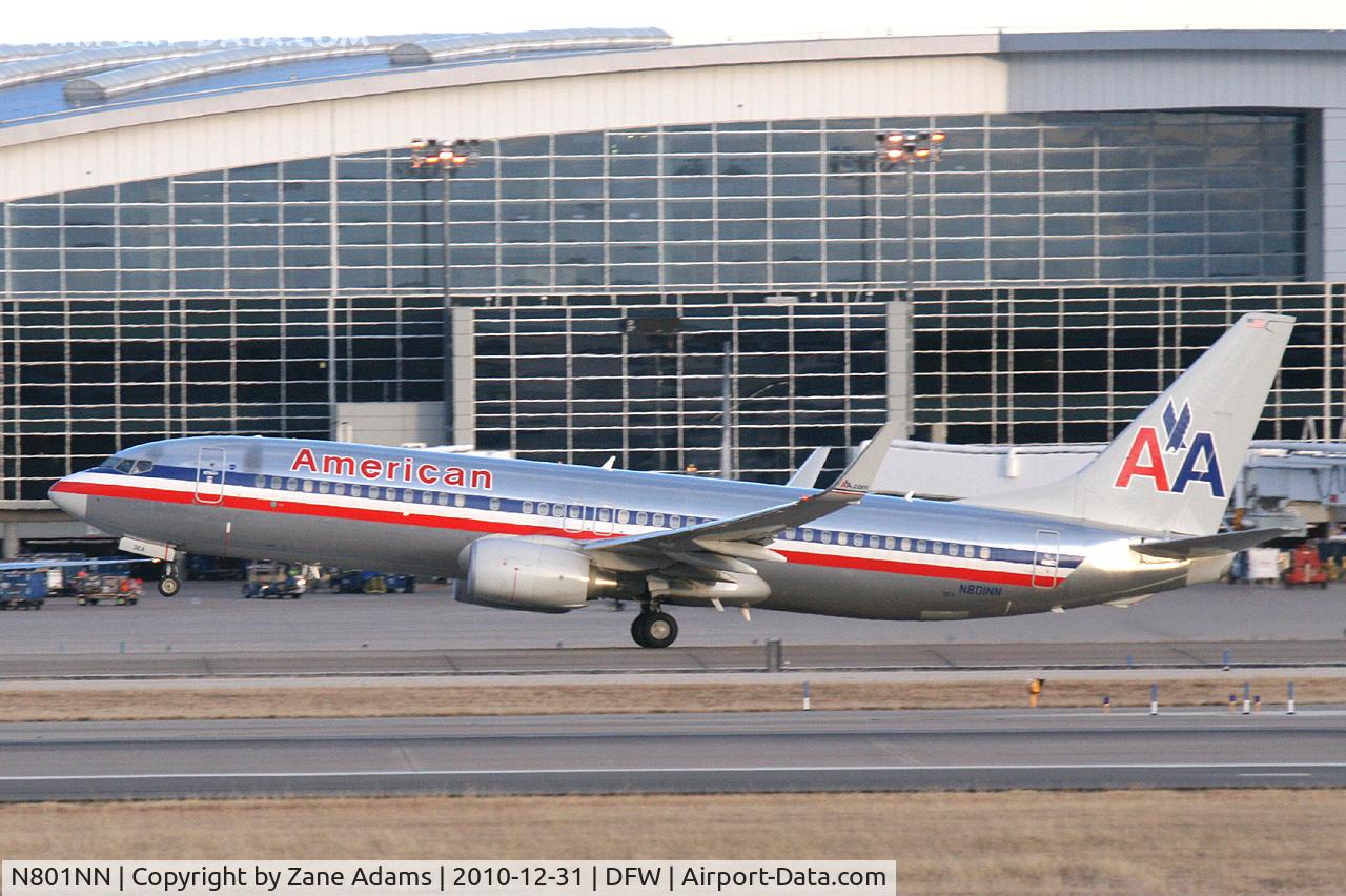N801NN, 2009 Boeing 737-823 C/N 29565, American Airlines at DFW Airport