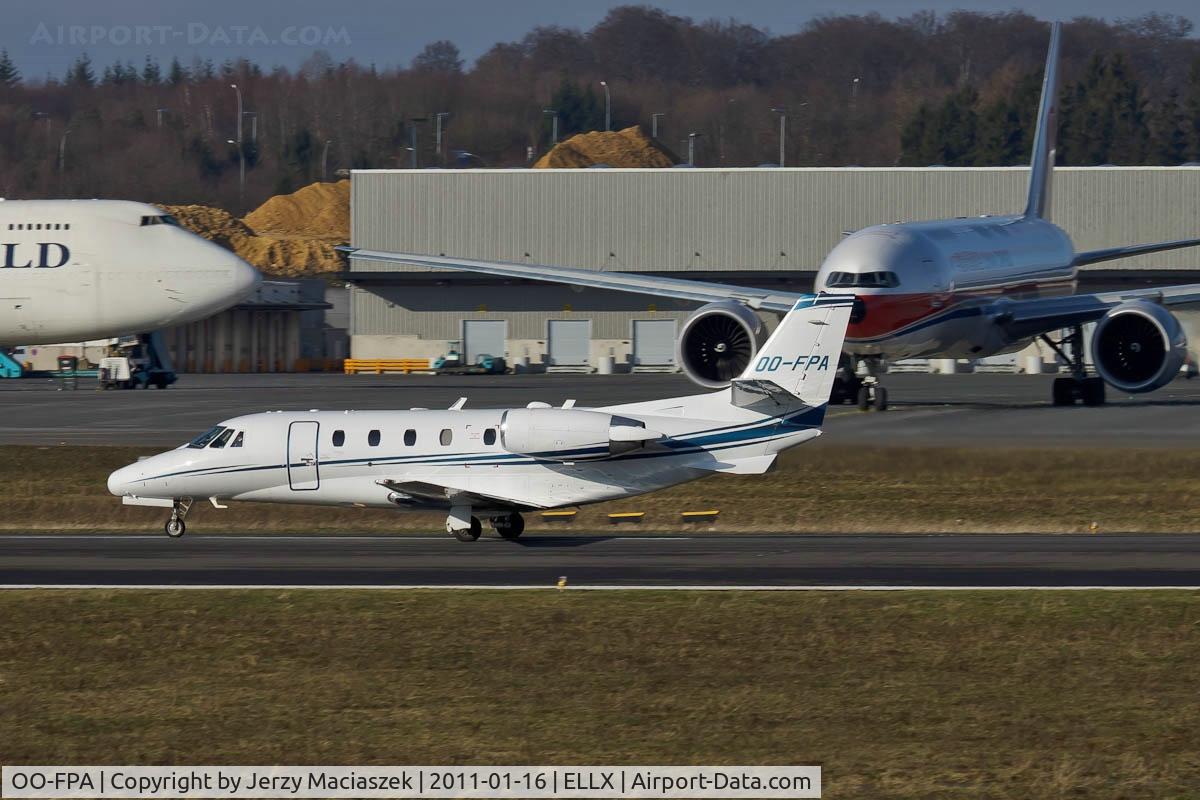 OO-FPA, 2002 Cessna 560XL  Citation Excel C/N 560-5248, OO-FPA_
2002 Cessna 560XL Citation Excel, c/n: 560-5248