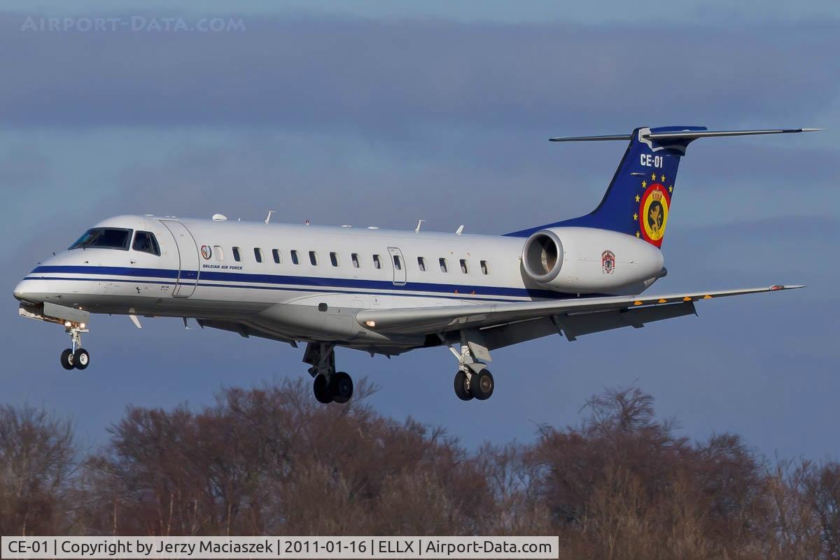 CE-01, 2001 Embraer ERJ-135LR (EMB-135LR) C/N 145449, CE-01_
Embraer 135/LR, c/n: 449