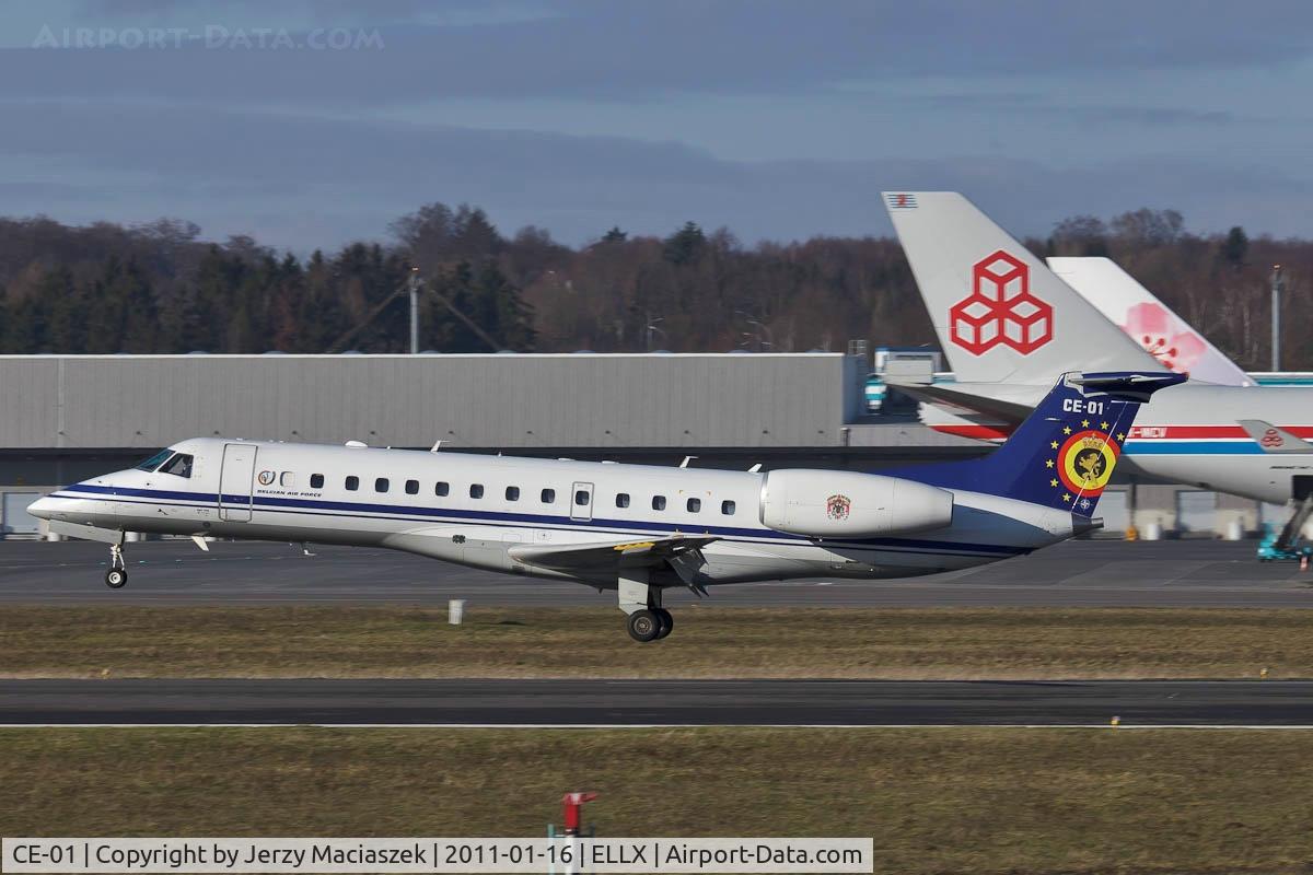 CE-01, 2001 Embraer ERJ-135LR (EMB-135LR) C/N 145449, CE-01_
Embraer 135/LR, c/n: 449