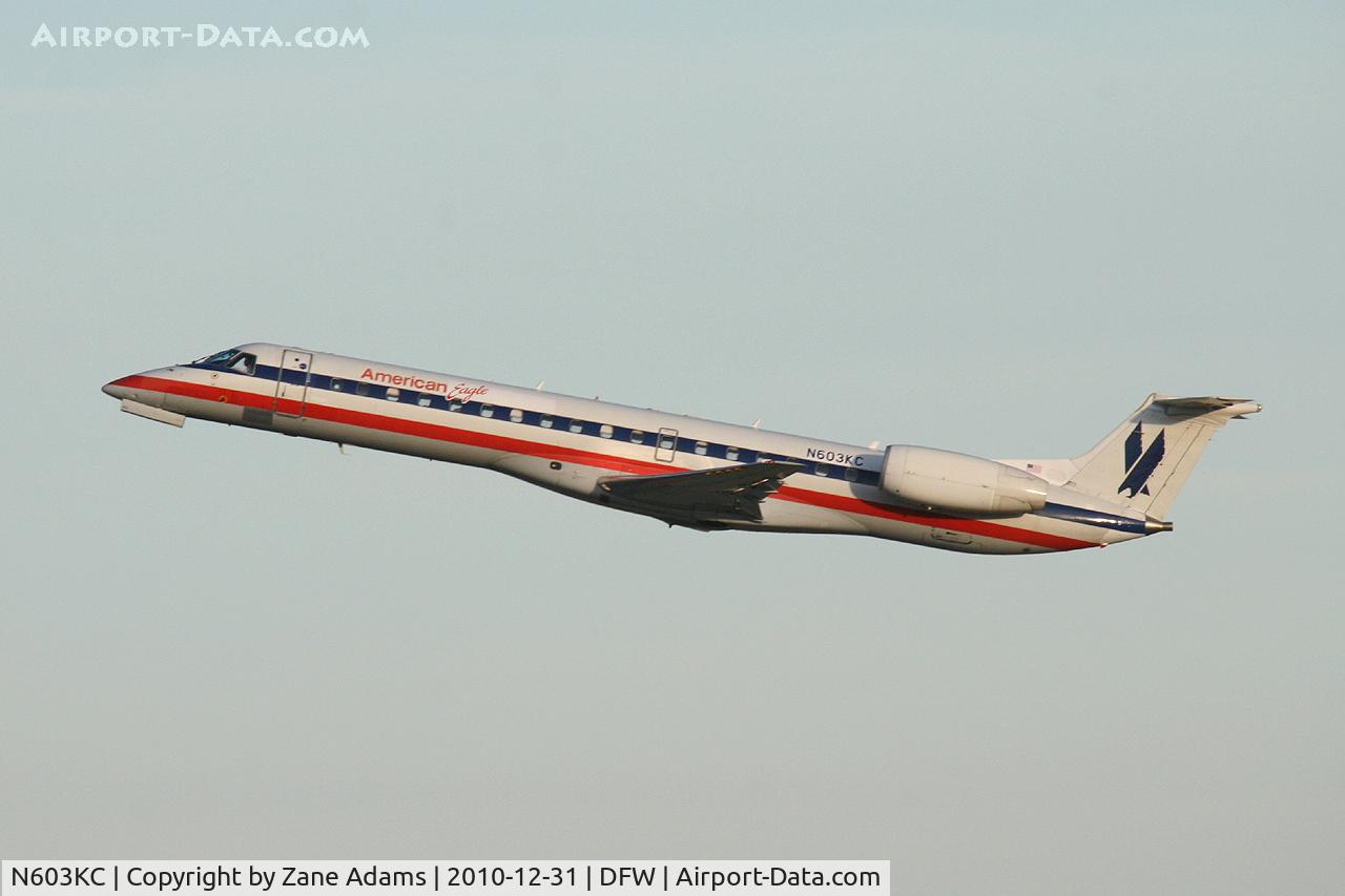 N603KC, 1998 Embraer ERJ-145LR (EMB-145LR) C/N 145055, American Eagle at DFW Airport
