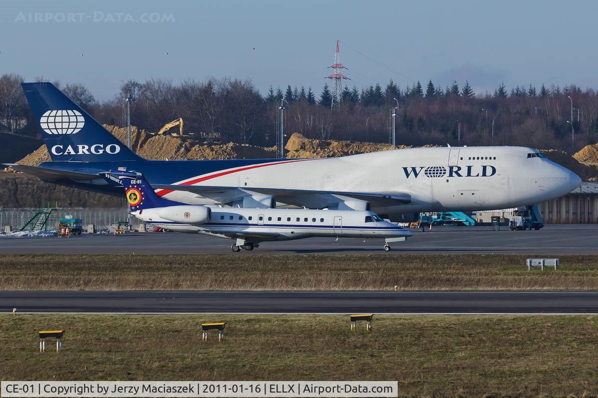 CE-01, 2001 Embraer ERJ-135LR (EMB-135LR) C/N 145449, CE-01_
Embraer 135/LR, c/n: 449