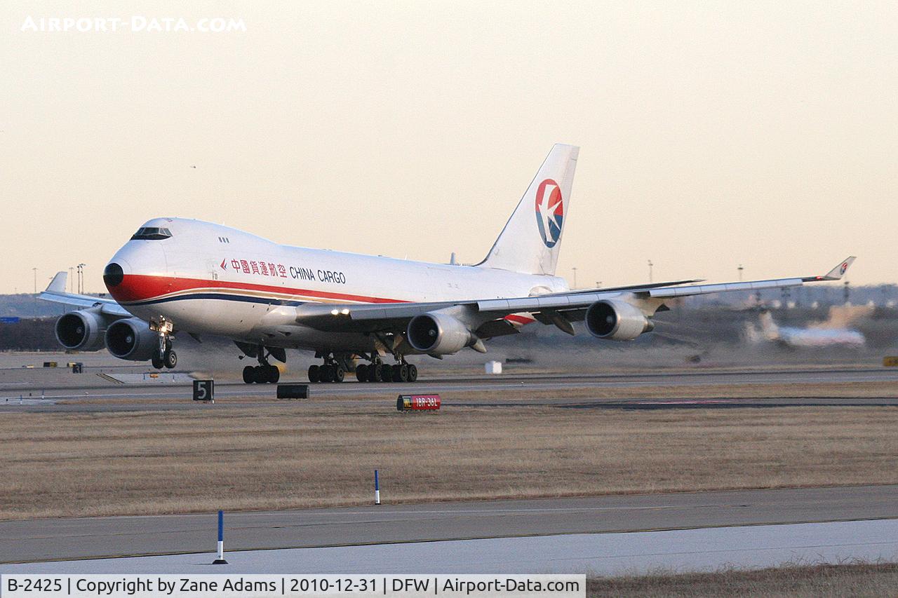 B-2425, 2006 Boeing 747-40BF/ER/SCD C/N 35207/1377, China Air Cargo at DFW Airport