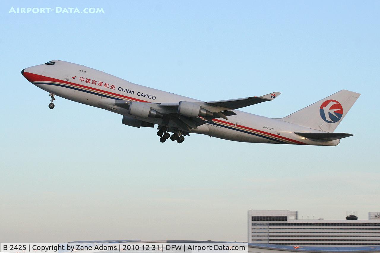 B-2425, 2006 Boeing 747-40BF/ER/SCD C/N 35207/1377, China Air Cargo at DFW Airport