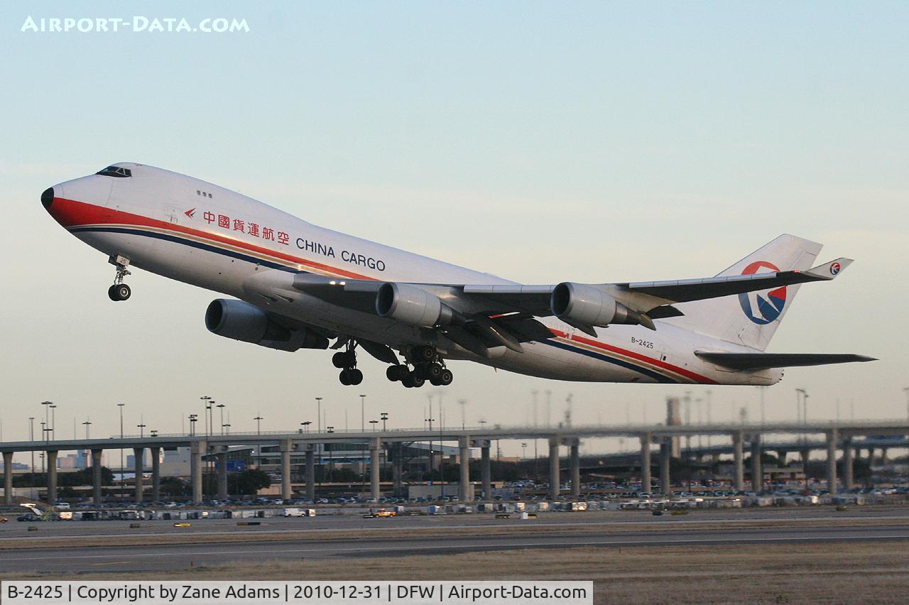 B-2425, 2006 Boeing 747-40BF/ER/SCD C/N 35207/1377, China Air Cargo at DFW Airport
