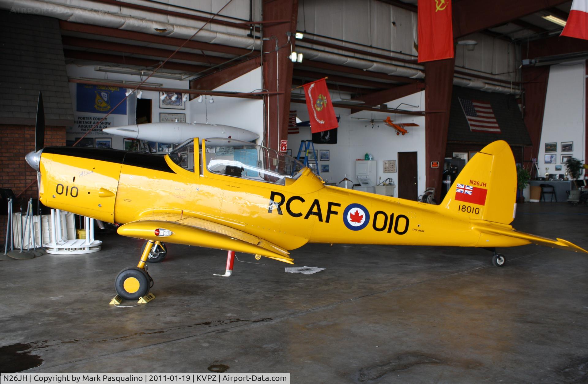 N26JH, 1953 De Havilland DHC-1 Chipmunk 22 C/N C1/0887, DHC-1
