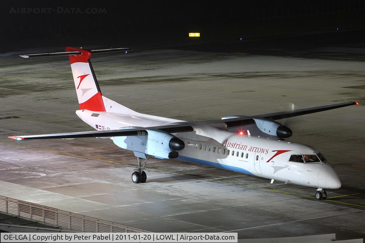 OE-LGA, 1999 De Havilland Canada DHC-8-402Q Dash 8 C/N 4014, OS