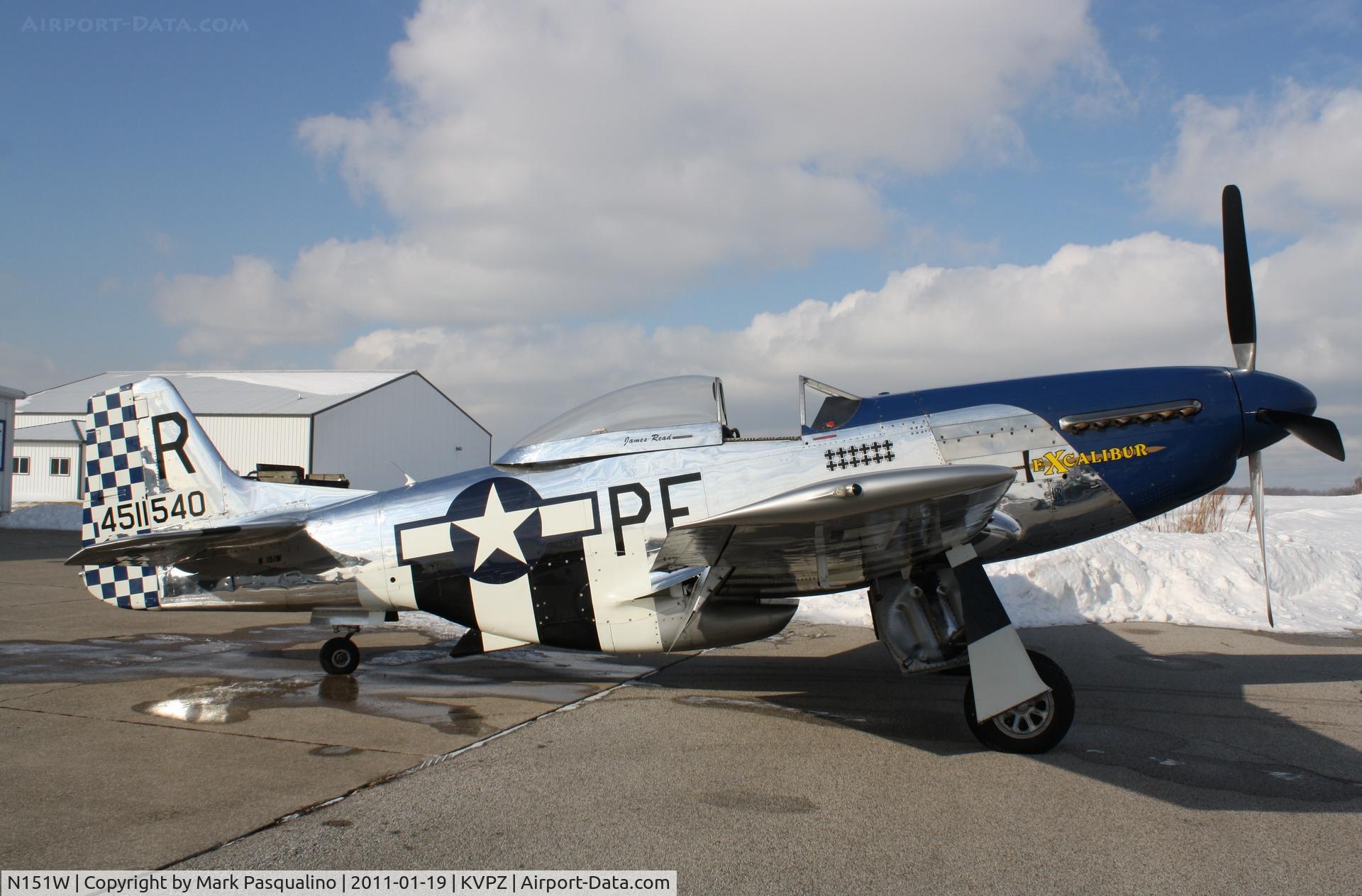 N151W, 1945 North American F-51D Mustang C/N 124-48293, North American P-51D
