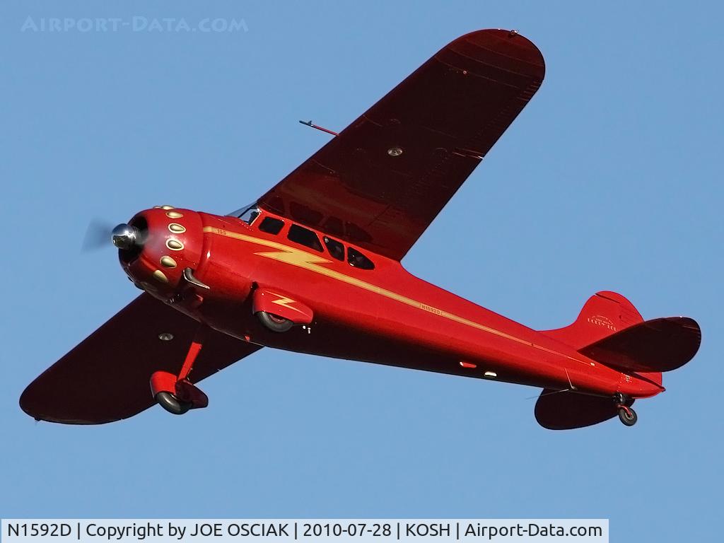 N1592D, 1952 Cessna 195B Businessliner C/N 7875, @KOSH
