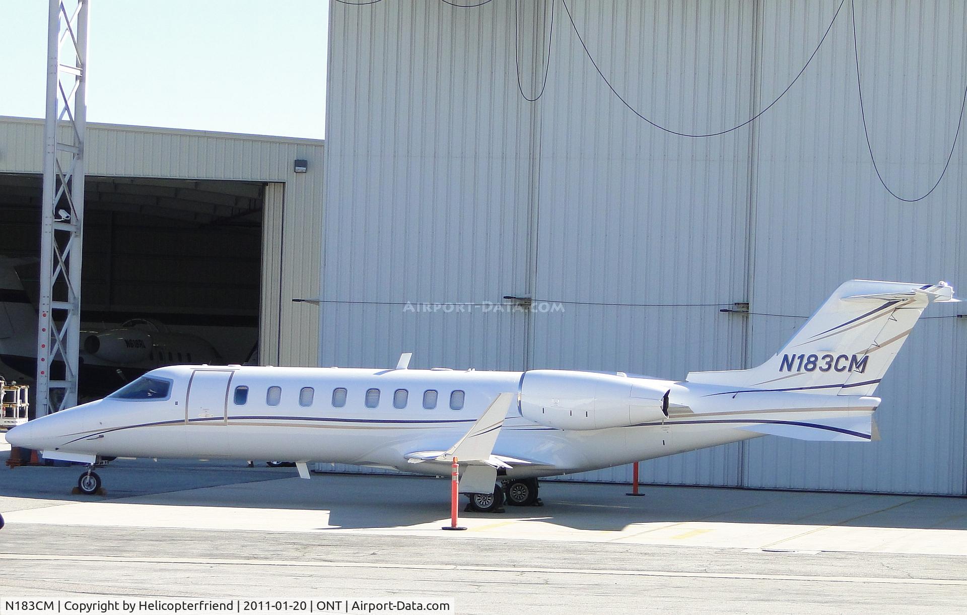 N183CM, 2001 Learjet 45 C/N 133, Parked on the southside