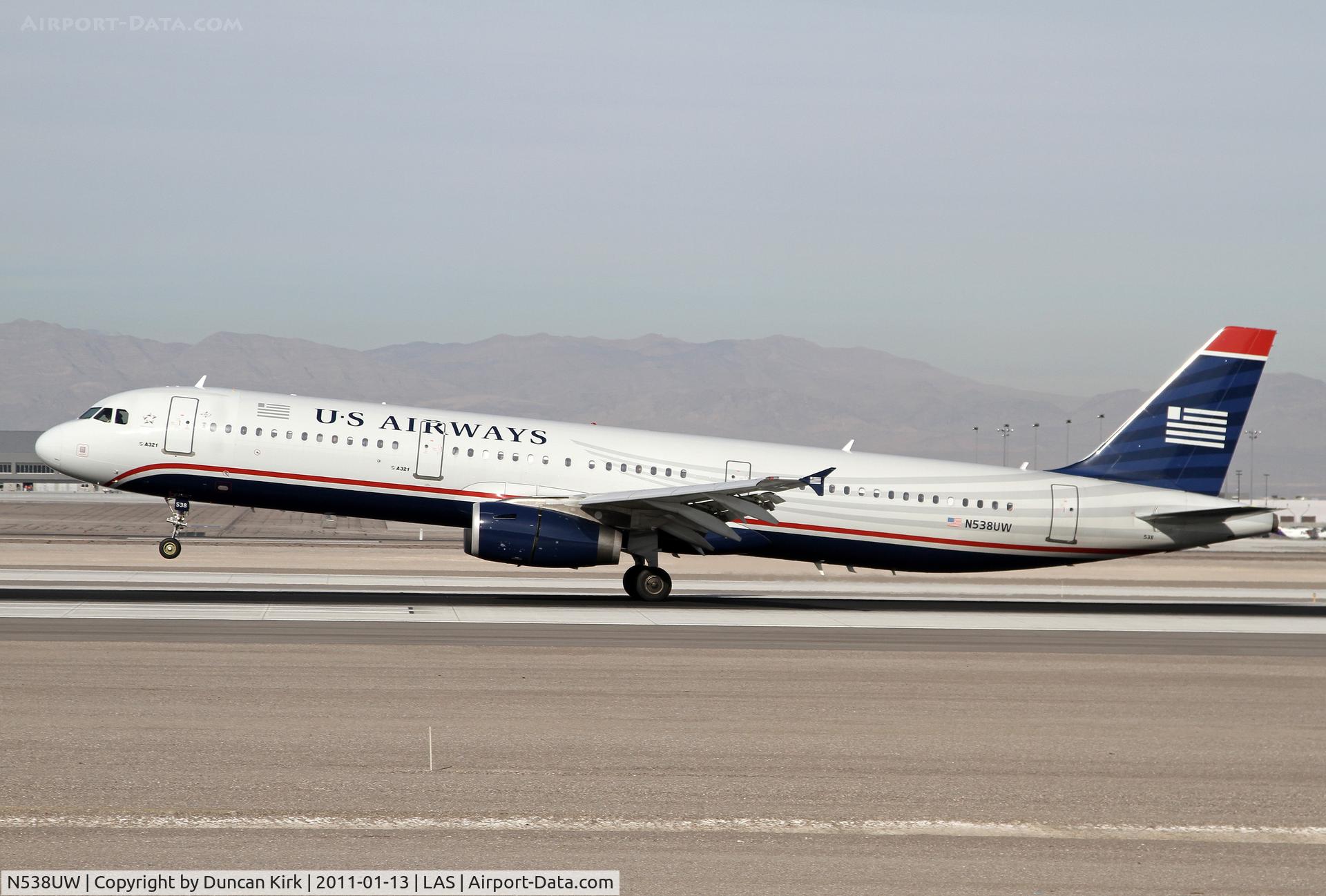 N538UW, 2009 Airbus A321-231 C/N 4050, Nice shot!