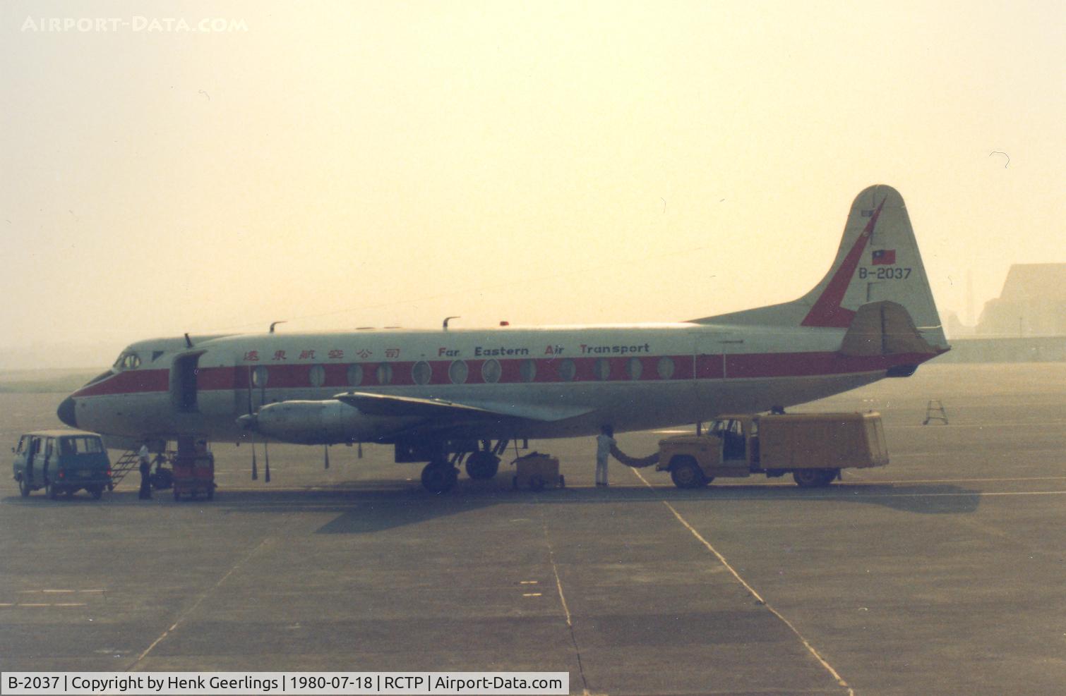 B-2037, 1958 Vickers Viscount 812 C/N 353, Far Eastern Air Transport