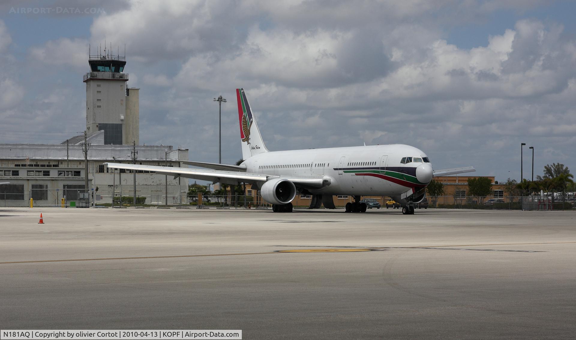 N181AQ, 1989 Boeing 767-3P6/ER C/N 24485, Opa Locka airport, Miami