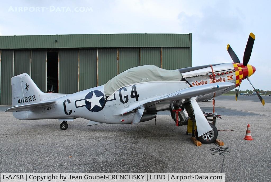 F-AZSB, 1944 North American P-51D Mustang C/N 122-40967, tarmac BA106