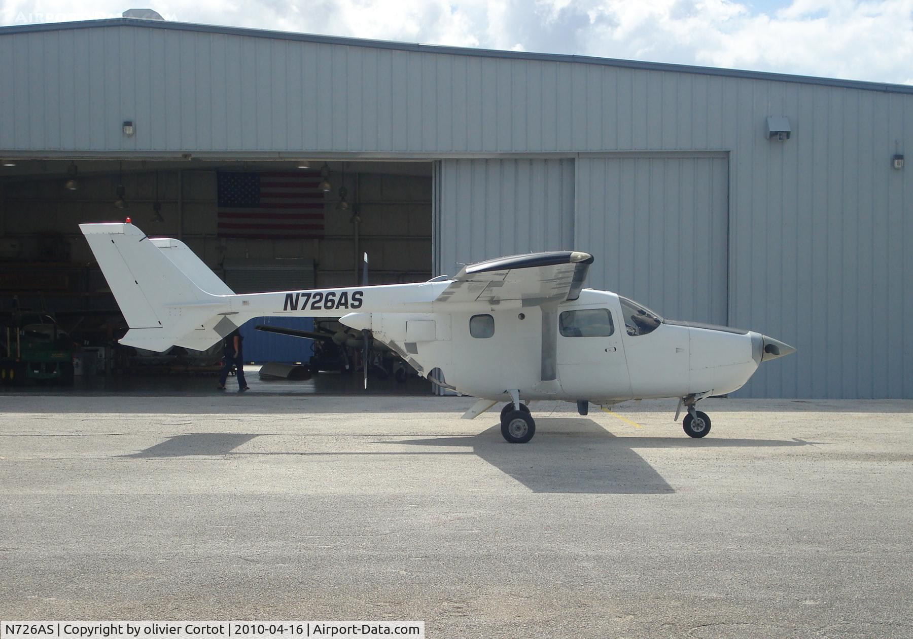 N726AS, 1975 Cessna 337G Super Skymaster C/N 33701661, Titusville airport