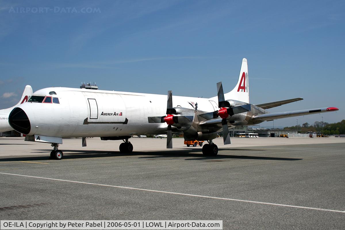 OE-ILA, 1961 Lockheed L-188A(F) Electra C/N 1145, Amerer Air