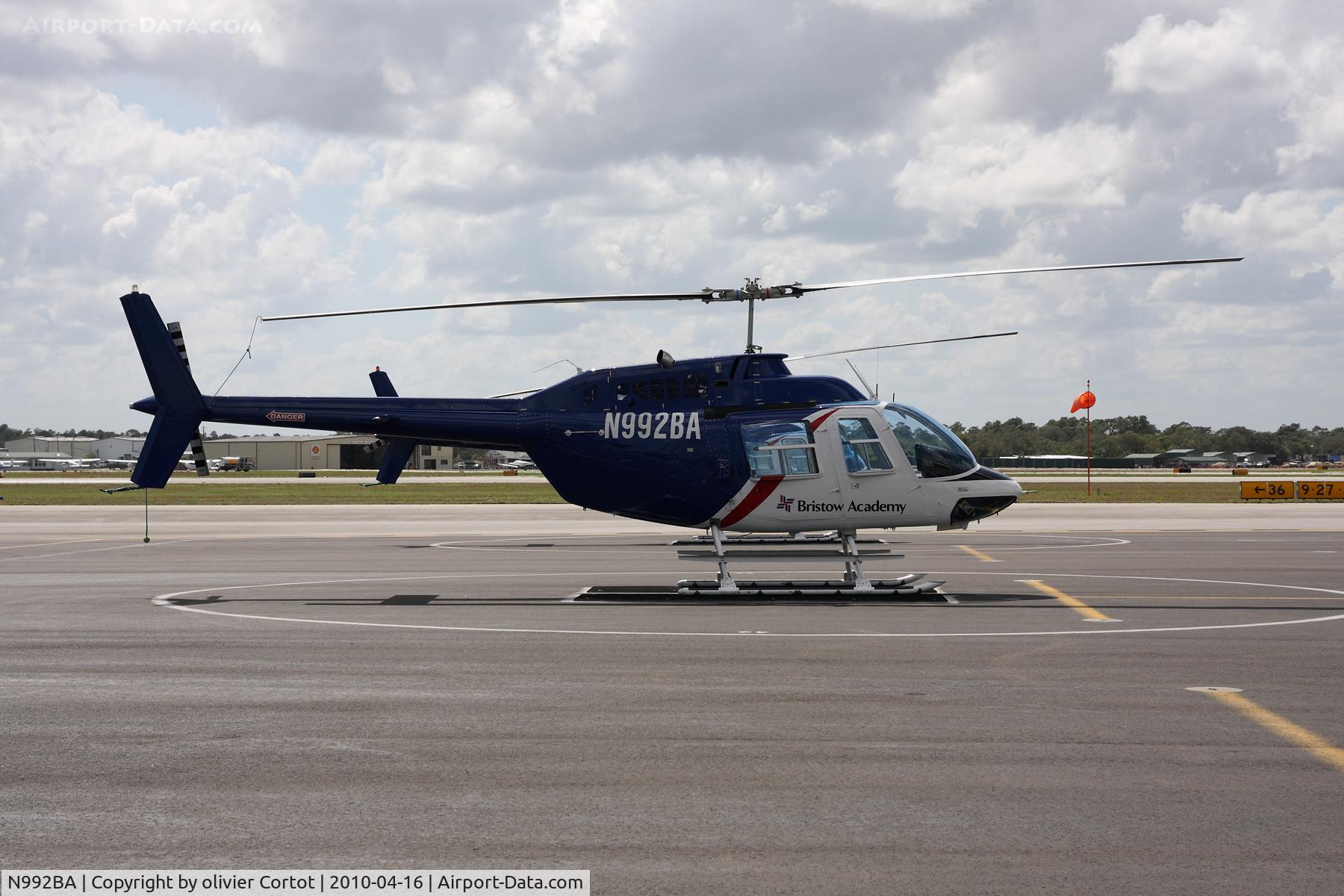 N992BA, 1975 Bell 206B JetRanger II C/N 1781, Titusville, FL
