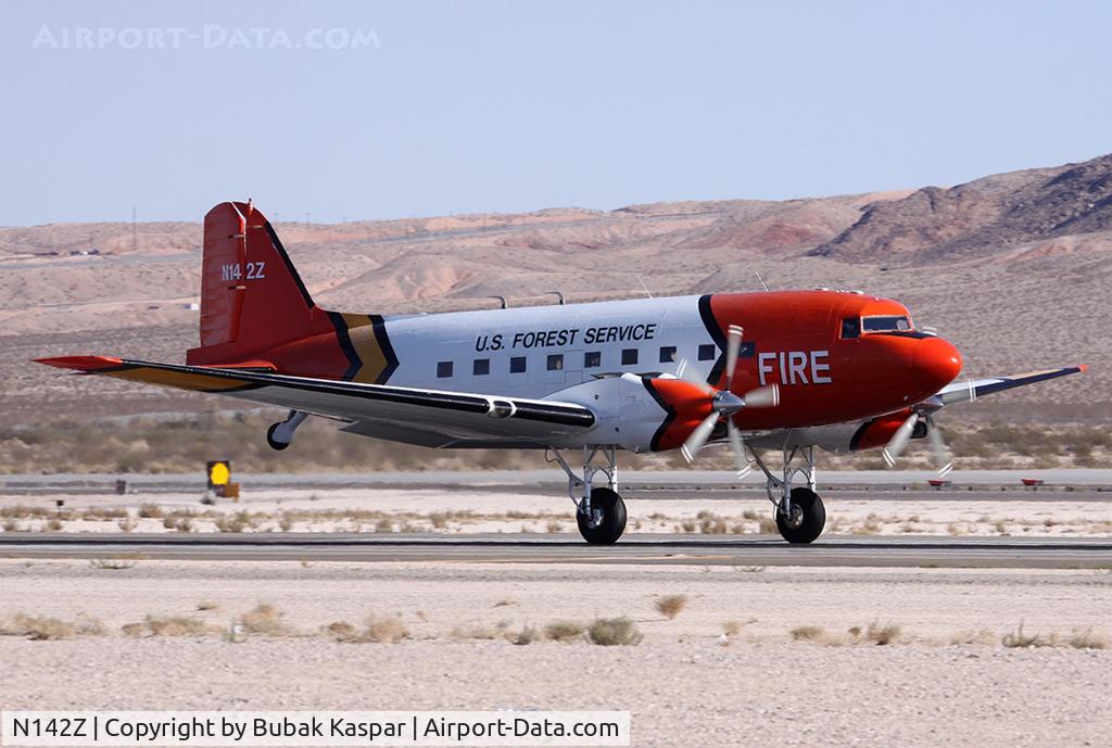 N142Z, 1943 Basler BT-67 (DC-3TP) C/N 20494, Las Vegas